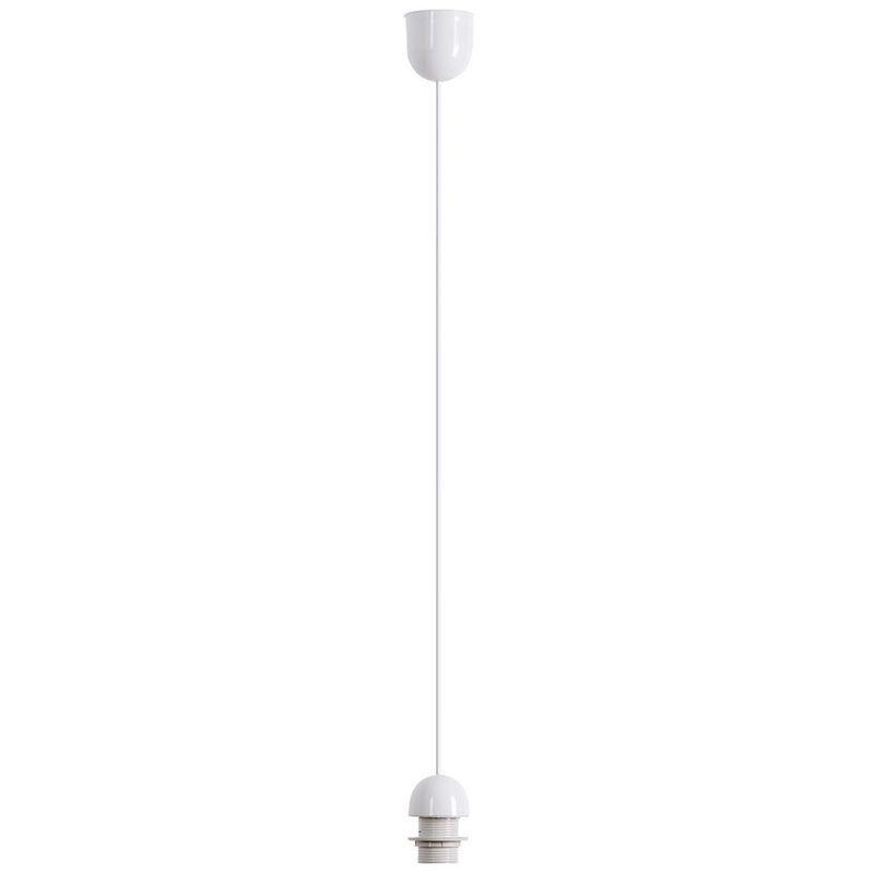 Image of Pendant Light Fix plastica bianca