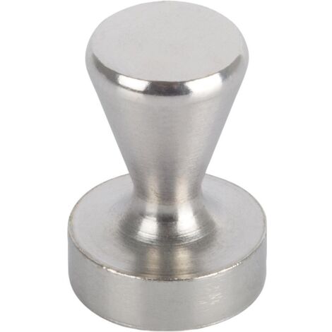 fix-o-moll Magnetkegel Neodym Ø15 mm H21 mm,silber Inhalt: 2