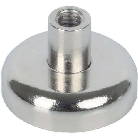fix-o-moll Topfmag.Neo.Ø20,H13, 5,m.Gewindeb. M4,sil Inhalt: 1