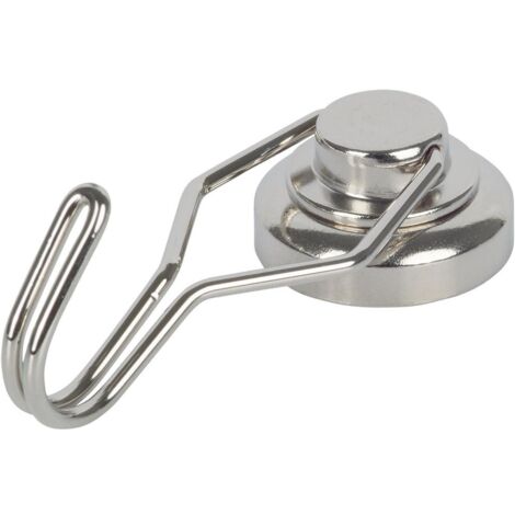 fix-o-moll Topfmag.Neodym Ø25, m.drehb.H.5cm,sil Inhalt: 2
