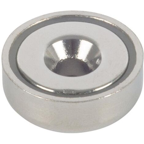 fix-o-moll Topfmagnet Neo.Ø20, H6,9,m.Senkb. Ø4,5 Inhalt: 1