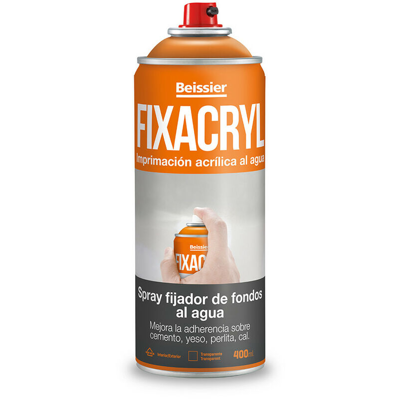 Spray Fixateur De Fond À L'eau 400ml 70237-007 Fixacryl.