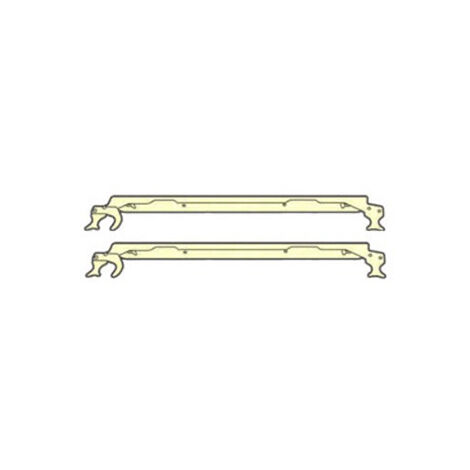 Fix'alu console double pour fixation rapide - A 60 - entraxe 500 mm