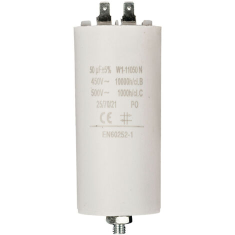 FIXAPART Condensateur 50.0uf / 450 v à Cosses Condo 50mf