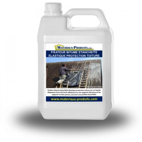 Fixateur bitume étanchéité élastique protection toiture - 2 L Blanc - MATPRO