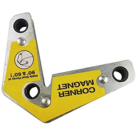 Fixateur de soudage, positionneur de soudage magnétique multi-angles 60/90/120°