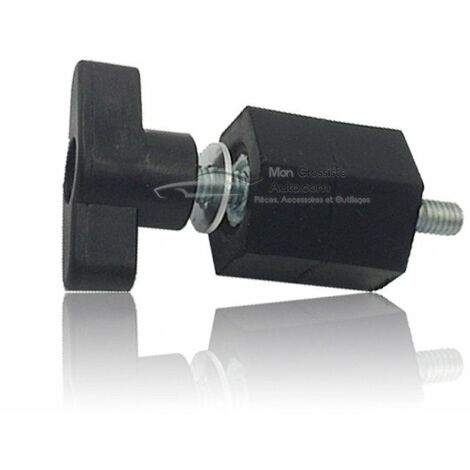 Fixation cache moteur HDI Peugeot Citroen Longue durée avec ecrou papillon