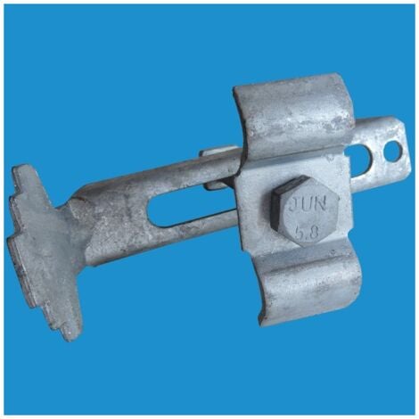 Fixation caillebotis métallique