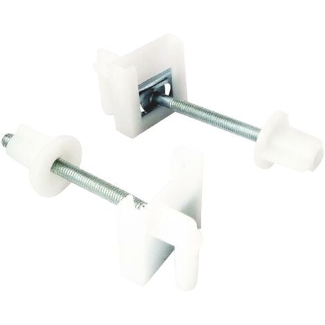 Dww-lot De 2 Fixation Abattant Wc Universelles Abattant De Toilettes  Charnire Couvercle De Toilettes Abattant Fixations Abattant De Toilettes  Remplac