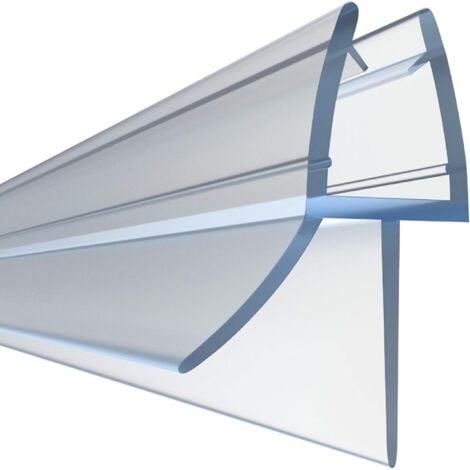 Fixation de porte et paroi de douche  Joint Porte Douche Et Joint Cabine Douche De Qualité Supérieure 1x 70 Cm - Joint Porte De Douche En Verre 6 Mm  - Joint Douche Avec Déflecteur D'eau En Caoutchouc