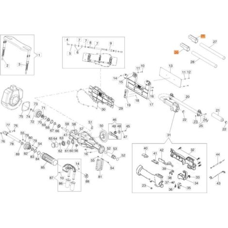 FIXATION DE TIGE ORIGINALE EMAK CS61600027