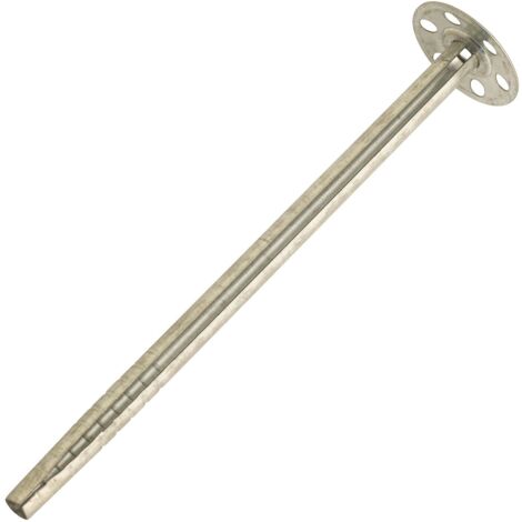Fixation d'isolant feu et acoustique acier zingué FIMETAL Ø8x170mm - Boite de 450