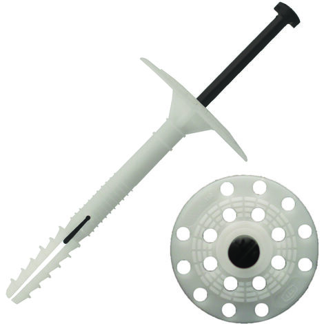 Fixation D'Isolant Rigide à Frapper