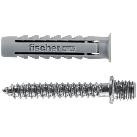 Fixation Fischer avec double vis diamètre 8