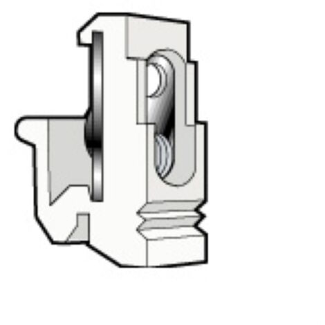 fixation fixocap - pour vis 6/4 mm - legrand 036465