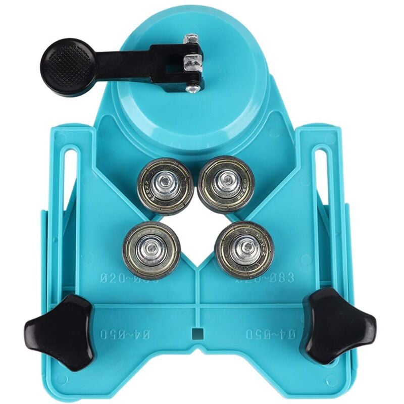 Fixation Gabarit Guide Scie Cloche, Localisateur Ouverture 4-80MM Ventouse Base Sous Vide Support Centrage Réglable Coupe Trou Diamanté Carrea