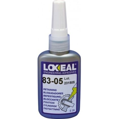Fixation haute résistance LOXEAL 83-05 10ml (Par 10)