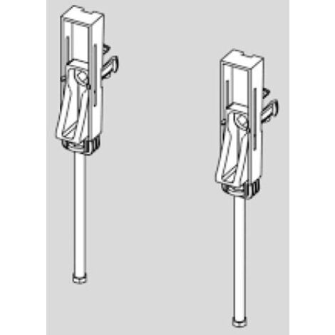 Fixation invisible de TECE pour TECE one WC, 9820356, 9820356