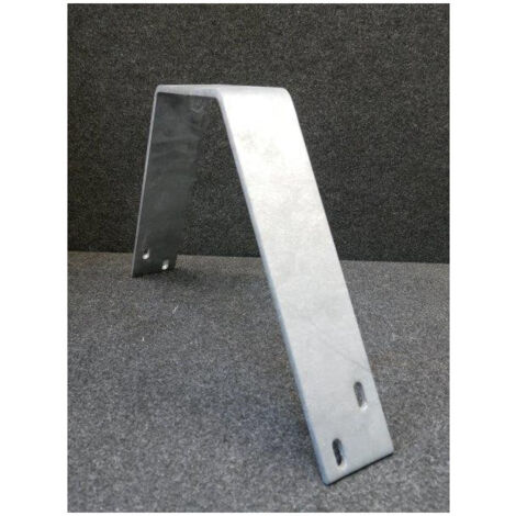 Fixation murale forte charge acier galvanise epaisseur 8mm deport 650mm pour mât Ø 76mm (non incl) TONNA