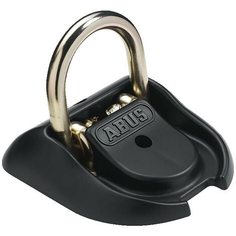 Abus- ancrage pour mur et sol Granit WBA 100 - sécurité pour vélo et moto - boulon d’ancrage en acier spécial - niveau de sécurité 20 Taille Unique Noir