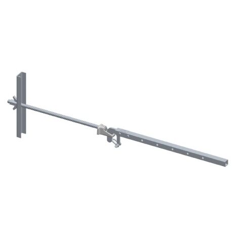 Fixation pour échafaudage acier avec traversée pour mur de 0,35m - DIMOS - 1400 mm