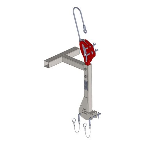 Fixation pour échafaudage alu élingue 5m avec bloqueur - DIMOS - 350 mm