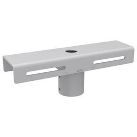 fixation pour montage sur mât - pour projecteur à led - aric twister 3 - hp - gris - aric 50863