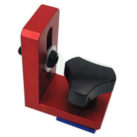 Fixation T-Slot Mitre Track Stop Locator Supports coulissants Support de rail de travail du bois Goulotte Connecteur Support Outil de travail du bois