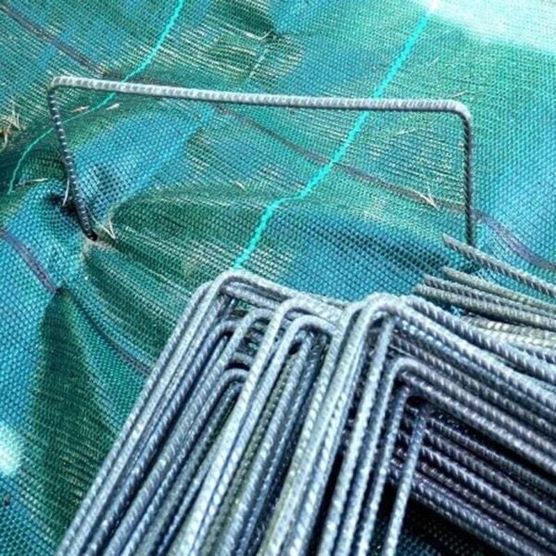 Atout Loisir - Agrafes 20 x 25 x 20 cm ø 4 mm, Lot de 100