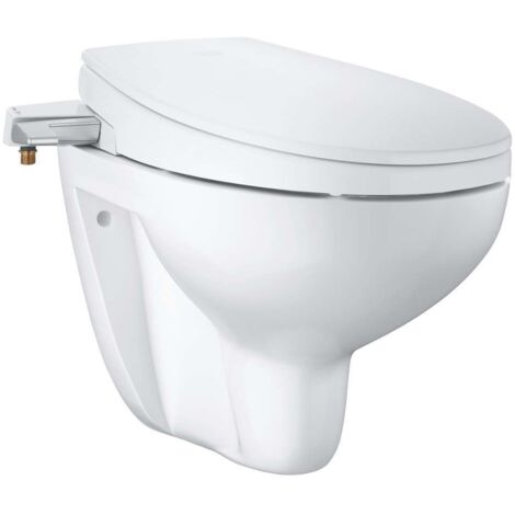 Fixation WC douche WC suspendu blanc alpin ensemble 2 en 1 GROHE