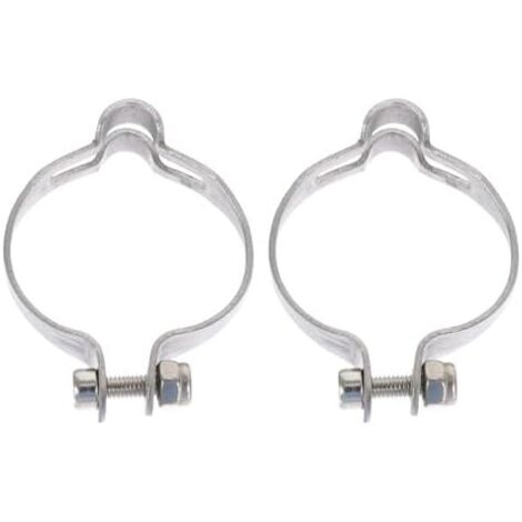 Fixations Acier pour Câbles de Vélo Lot 2 Clips Compacts Guidage Câble Frein et Dérailleur Urbain VTT -