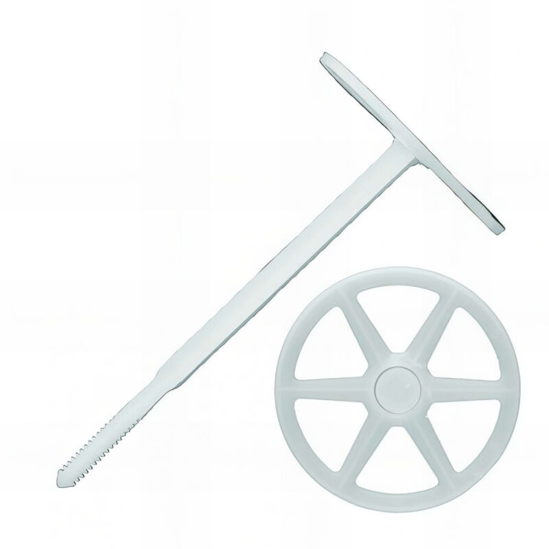 Scell-it - 250 fixations d'isolant souple sous bardage sans clou - 8 x 80 mm