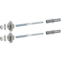 Fixations lavabo paroi pleine rondelles réglables vis 10x120 mm chevilles 14x70 mm x2 NOYON & THIEBAULT