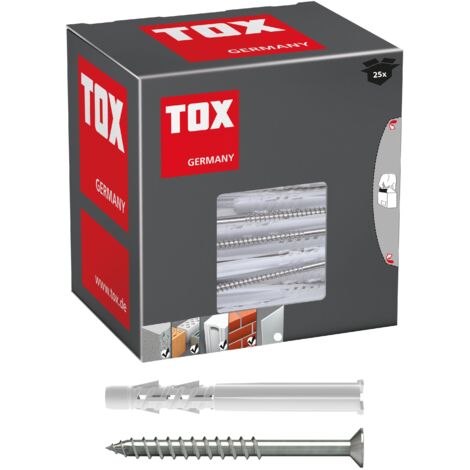Fixations universelles pour ouvertures Tetrafix XL 8x80 mm + vis