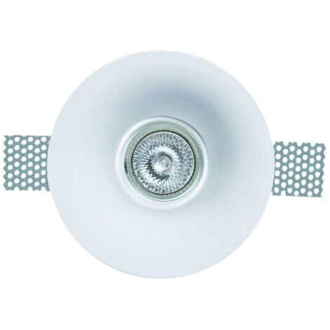Fixed Recessed Plaster Spotlight Socket for 11.5 Round LED Lamps