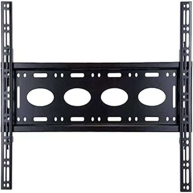 Fixed Support Mural - B-TECH - BT8442/B - Black Steel - 80 kg - VESA 600x400 mm