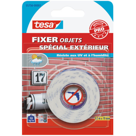 Fixer - Objets Spécial Extérieur 1,5mx19mm - TESA