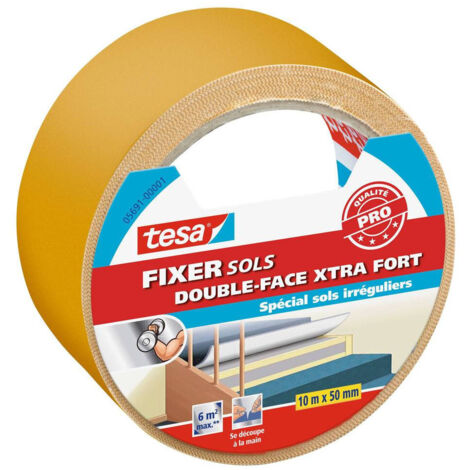 Fixer Sols - Double Face Extra Fort - Sols Irréguliers - TESA