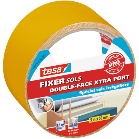 Fixer Sols - Double Face Extra Fort - Sols Irréguliers - TESA