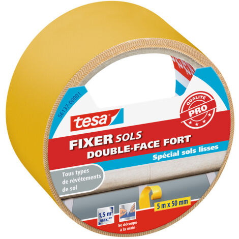 Fixer Sols - Double Face Fort 50mmx5m - TESA