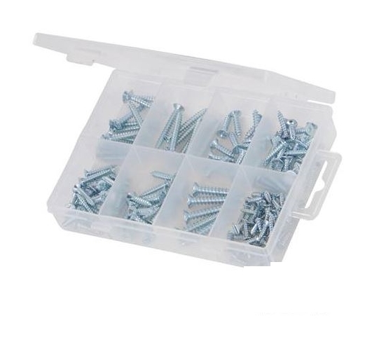 Self-Tapping Screws Pack - 160pce