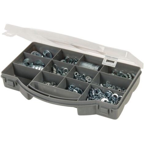 Kit Assortimento 1.070 Pezzi M6 M8 M10 Scatola di Rondelle di Kit Assortimento 1.070 Pezzi M6 M8 M10 Scatola di Rondelle di