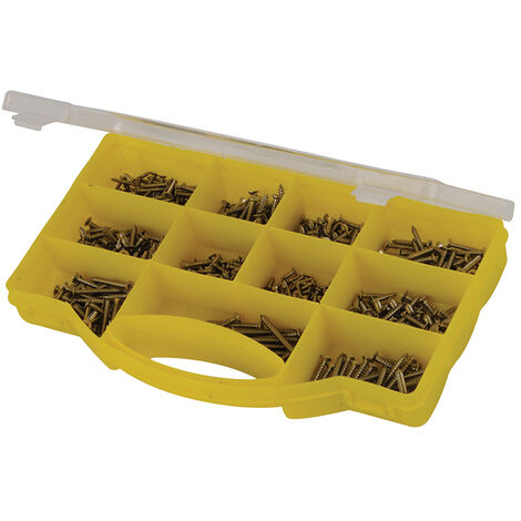 Fixman 950295 Coffret de vis A2 autotaraudeuses en inox - 570 pcs