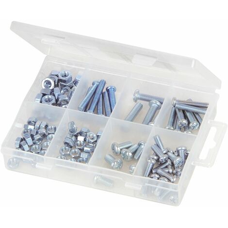 Fixman Machine Screws &amp Nuts Pack - 105pce