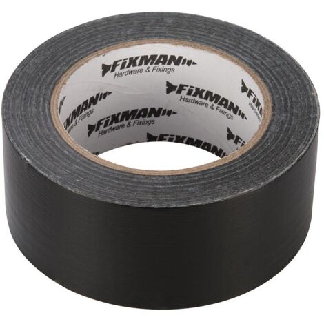 Fixman, Nastro adesivo idrorepellente ad alta resistenza 50 mm x 50 m - Nero