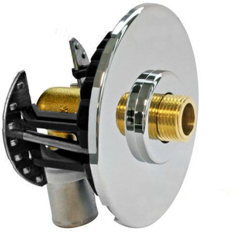 Sortie de cloison Fixoplac wc - raccord coudé Multicouche à sertir Ø16 - Mâle 3/8' (12/17) - Somatherm