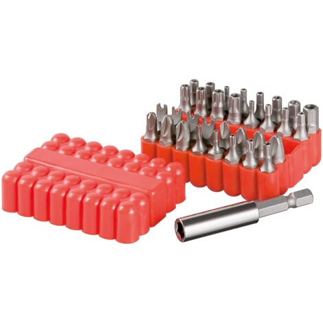 Fixpoint 77044 punta de destornillador 33 pieza(s)