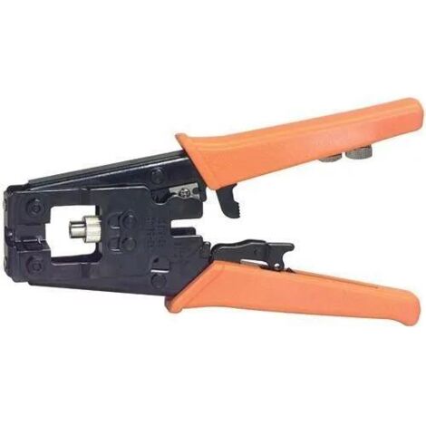 fixpoint Pince à sertir pour prises de compression F, BNC et RCA, pour connecteurs Cinch, F, BNC et RCA (77268)