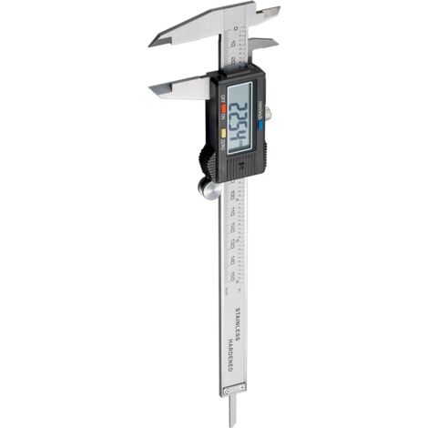 Fixpoint Pinza / pinza digital con pantalla LCD de 0-150 mm
