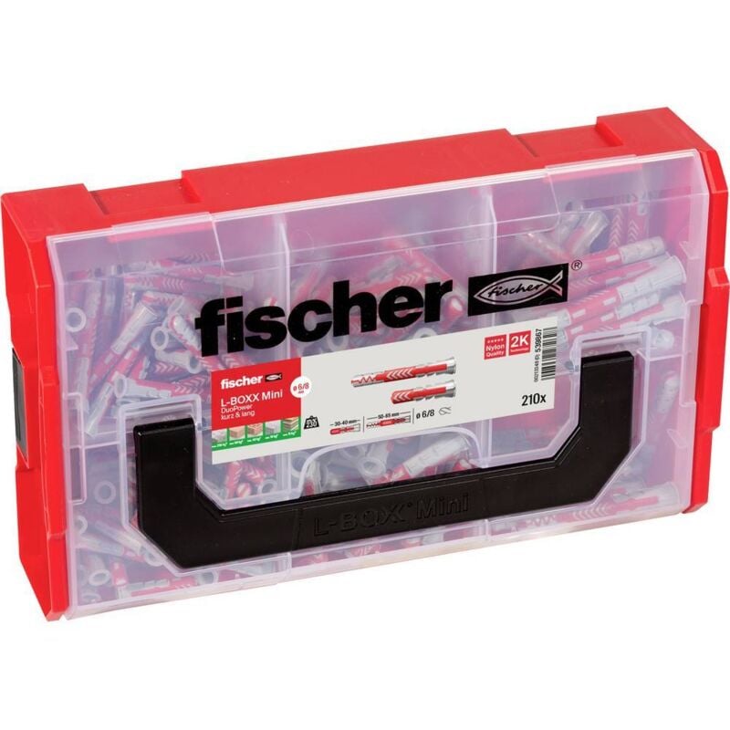 Boîte d'assortiment de chevilles Fischer duopower 539867 1 pc(s)